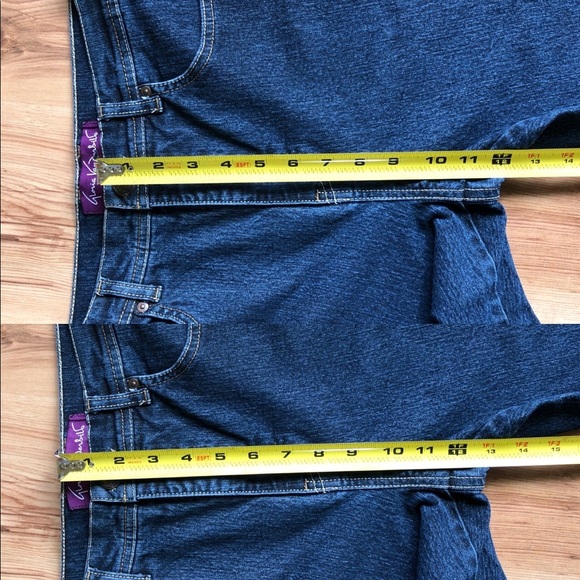 Gloria Vanderbilt Capri Jeans Amanda Denim Size 6 - Picture 10 of 14